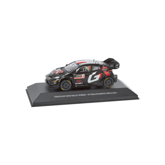 Toyota Gazoo Racing 1:43 GR Yaris Rally Monte Carlo Model Car