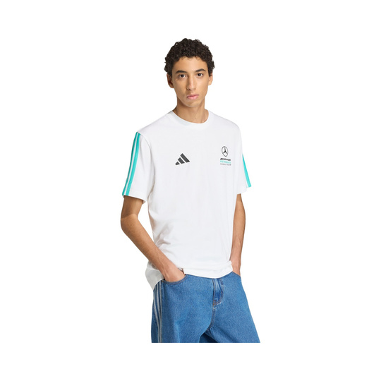 Mercedes AMG F1 2026 DNA Logo T-shirt White
