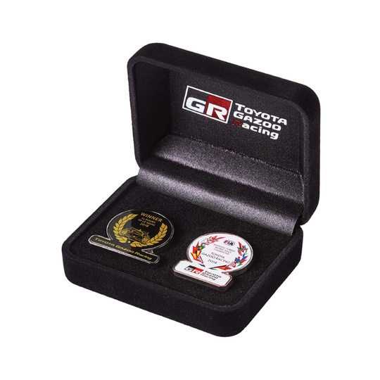 Toyota Gazoo Racing Winning Pin Badge Set