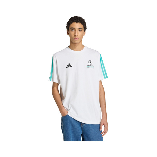 Mercedes AMG F1 2026 DNA Logo T-shirt White