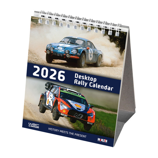2026 McKlein Desktop Calendar 'History meets the Present'
