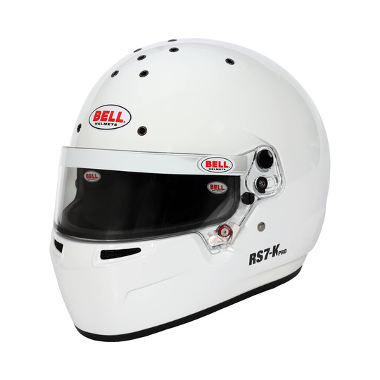 Bell RS7-K PRO Helmet White (FIA)