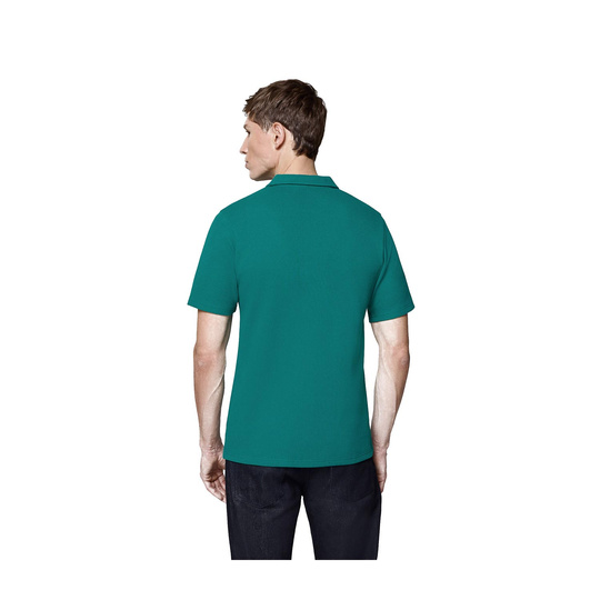 Aston Martin F1 Tech Waffle Polo Shirt Green