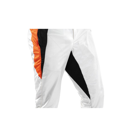 Sparco Competition MY22 Racing Suit white-orange (FIA)