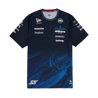 2026 Williams Racing Mens Carlos Sainz Team T-Shirt