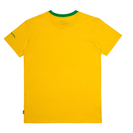 2026 Ayrton Senna Collection Ayrton Senna Brazil T-shirt Yellow