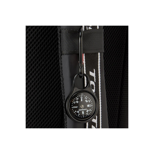 Toyota Gazoo Racing Compass keyring black