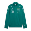 2026 Aston Martin F1 Mens Team Half Zip Sweatshirt