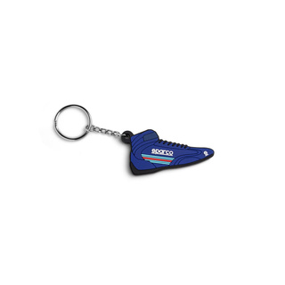Sparco MARTINI TOP SHOE Keyring blue
