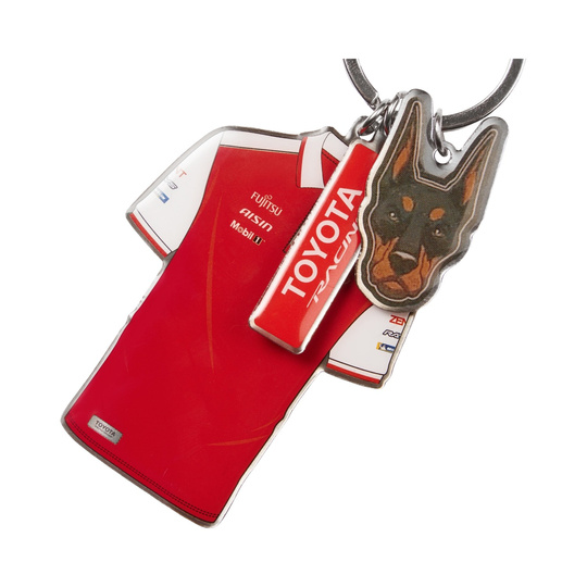 Toyota Racing 2026 WEC #8 Doberman Keyring