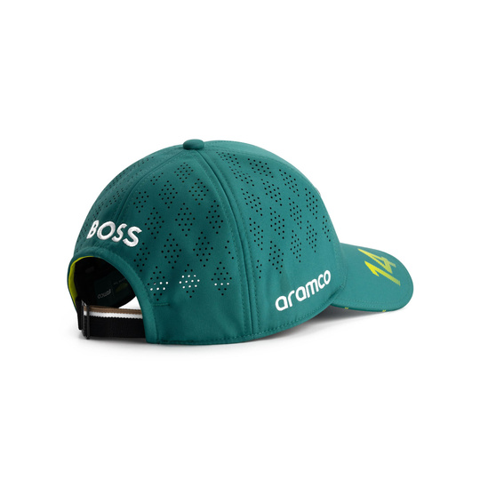 2025 Aston Martin F1 Kids Alonso Team Baseball Cap green