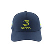 2025 Ayrton Senna Mens Leisure baseball cap navy blue