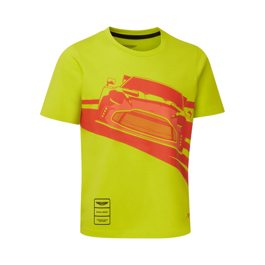 Aston Martin Racing 2026 Kids AMR Graphic T-shirt Lime