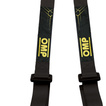 OMP Strada DA509 3-Point Harness Black (ECE)