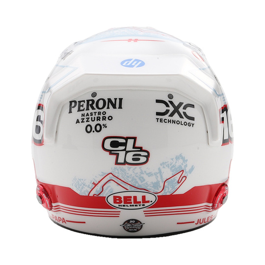 Scuderia Ferrari F1 Charles Leclerc Monaco GP Miniature Helmet 1:5