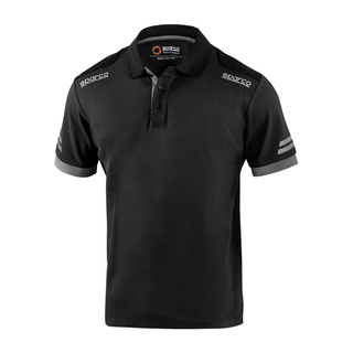 Sparco TECH Mens Poloshirt black