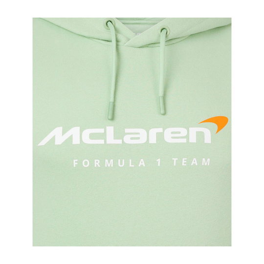 2024 McLaren F1 Mens Essentials Hooded Sweatshirt green