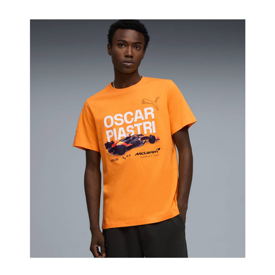 2026 McLaren F1 Mens Oscar Piastri T-Shirt orange