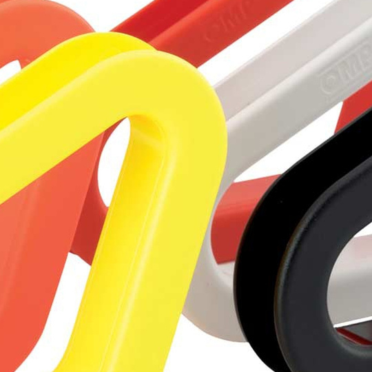 OMP Side Belt Guides Red