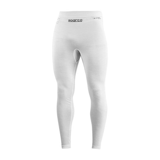 Sparco RW-10 Shield PRO Long Underwear Bottoms White (FIA)