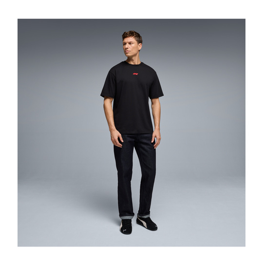 2026 Formula 1 Mens Racing Line T-shirt black