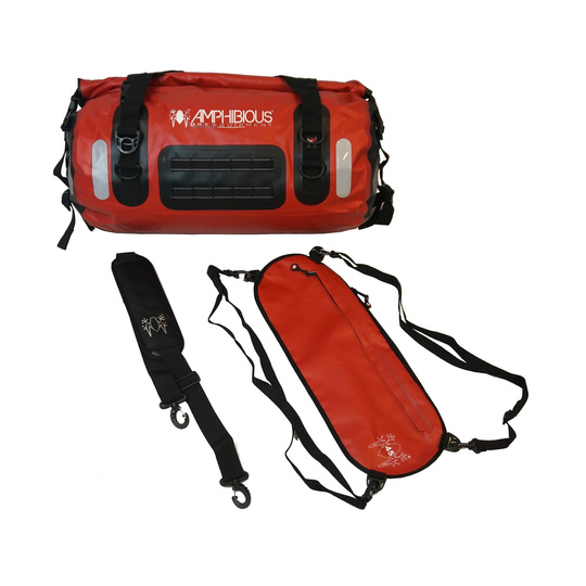 Amphibious VOYAGER II 45 Waterproof Bag red