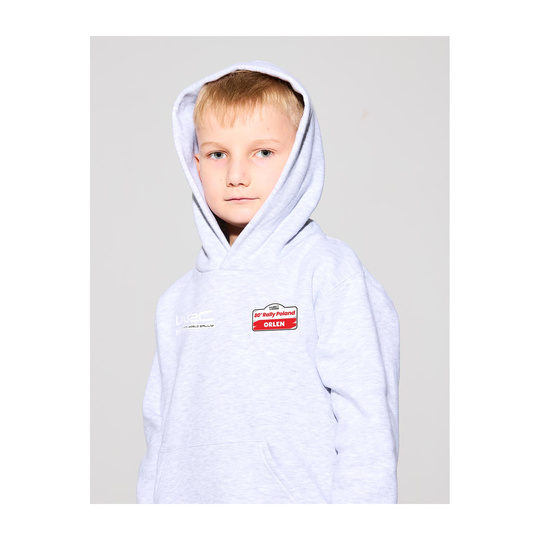 2024 Rally Poland WRC Kids Hooded Sweatshirt