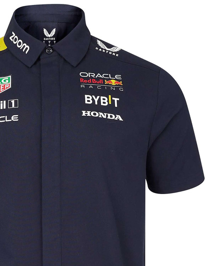 Red Bull Racing 2024 Men's Buttoned Team Shirt