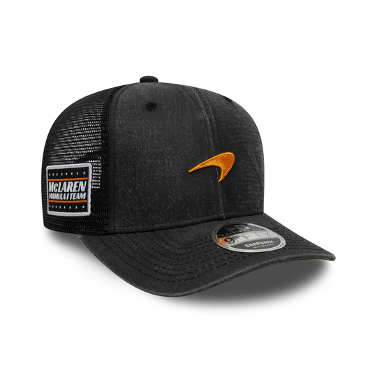 2025 McLaren F1 Mens Washed Baseball Cap black