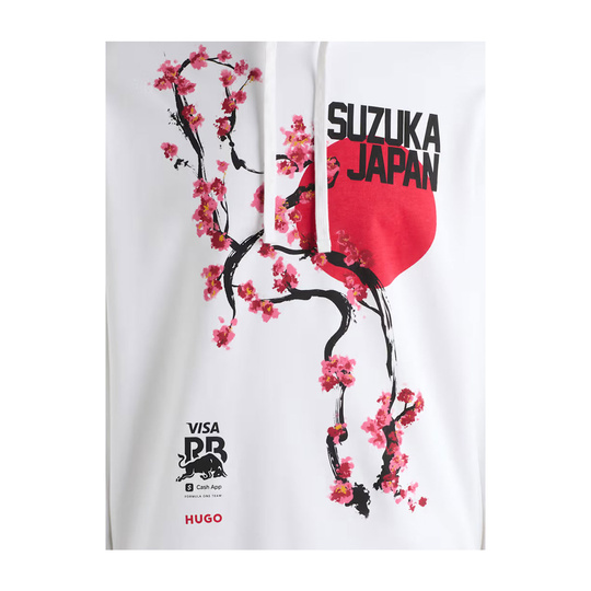 2025 Visa Cash App Racing Bulls Mens Japan GP Hooded Sweatshirt