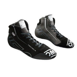 OMP Tecnica MY25 Racing Shoes Black (FIA)