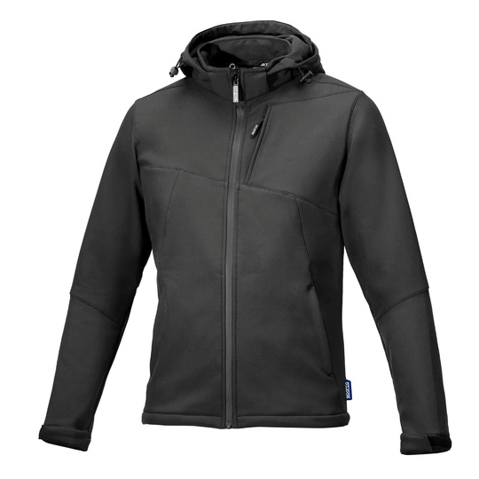 Sparco Grit Mens softshell jacket grey