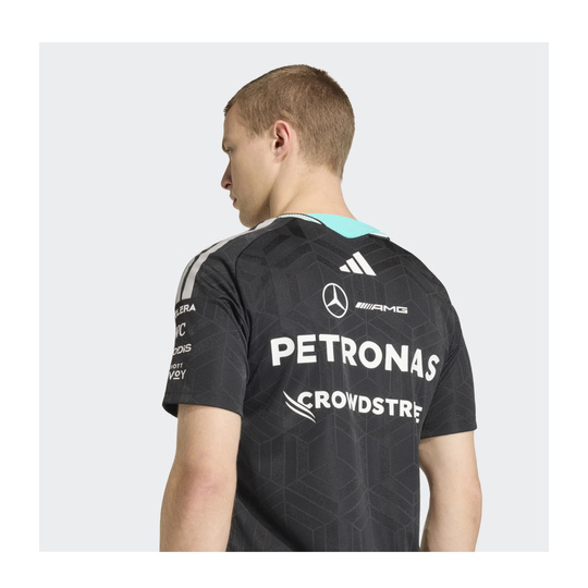 2026 Mercedes AMG F1 Mens Team Authentic T-shirt black