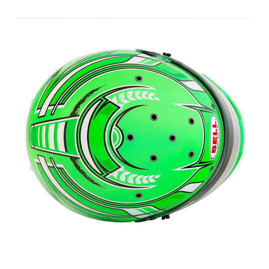 Bell KC7-CMR Champion Full Face Helmet Green