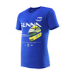2025 Ayrton Senna F1 Mens Helmet Graphic T-Shirt