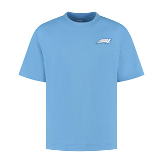 2025 Formula 1 Men's Heritage Logo Blue T-shirt