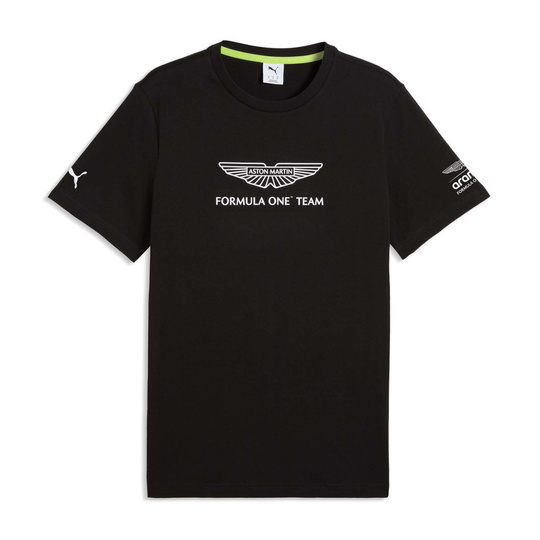 2026 Aston Martin F1 Large Logo T-shirt Black