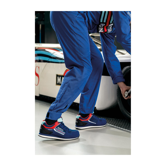 Sparco MS-4 Martini Racing Mechanics Suit Blue