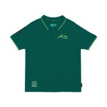 Aston Martin F1 Mens Alonso Kimoa Polo shirt green