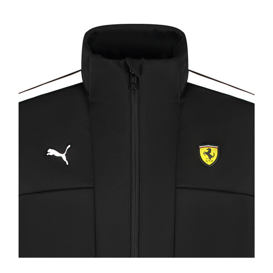 2025 Ferrari Mens Logo Softshell Jacket Black