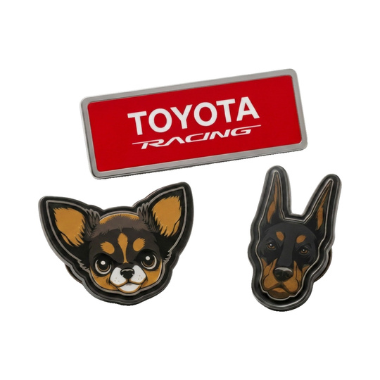 Toyota Racing 2026 WEC Pin Badge Set