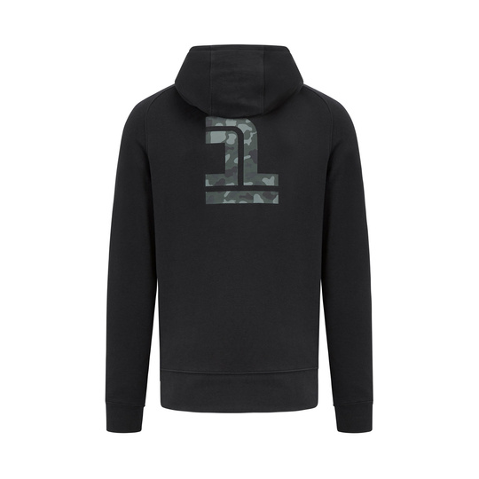 Formula 1 Mens Hoodie Camo Black