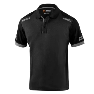 Sparco TECH Mens Poloshirt black