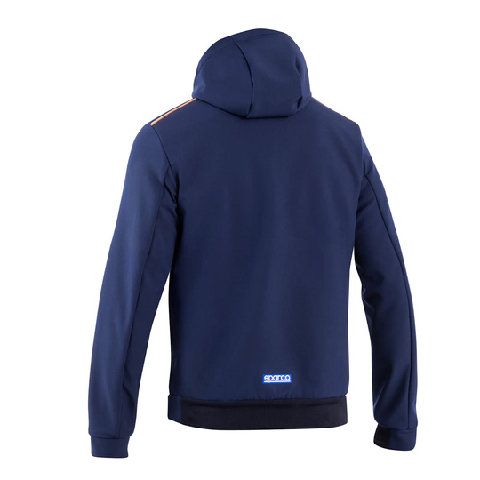 Sparco-GULF Mens SL Softshell jacket navy blue