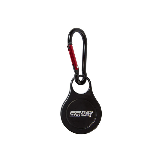 Toyota Gazoo Racing Compass Keyring Black