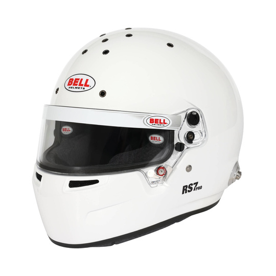Bell RS7 Pro Helmet White (FIA)