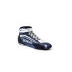 Sparco Skid MY25 Racing Shoes Navy Blue/White (FIA)