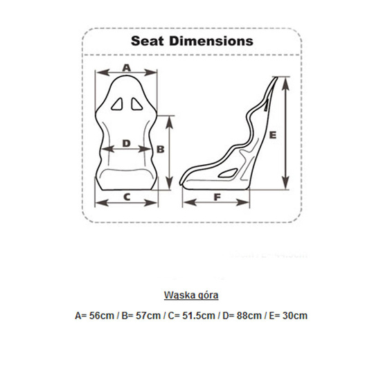 OMP HTE-R 400 Racing Seat (with FIA homologation)