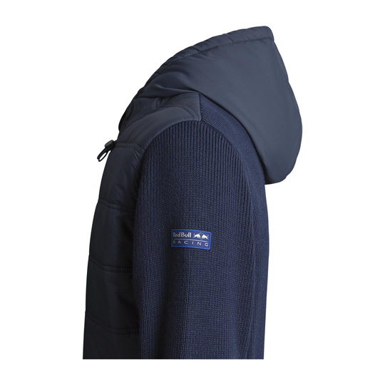 2024 Red Bull Racing Mens Hybrid Knit Hooded Sweatshirt