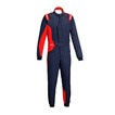 Sparco Sprint Advanced Asymetrical Race Suit Navy Blue/Red (FIA)